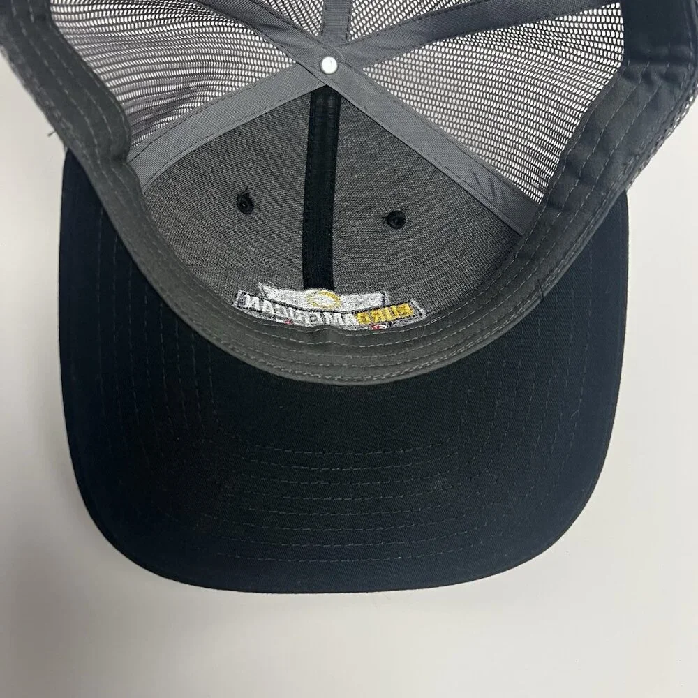 Richardson Euro American Hockey Hat‎ Trucker Hat Mesh Back Snap Back Adjustable